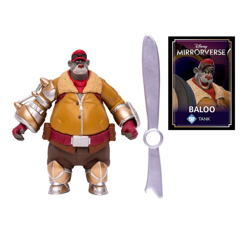Disney Mirrorverse Wave 2 Baloo 5-Inch Scale Action Figure - Action & Toy Figures -  McFarlane Toys