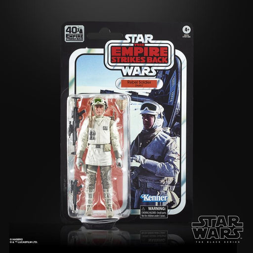 Star Wars 40th Anniversary The Black Series 6" Hoth Rebel Soldier (Empire Strikes Back) - Toy Snowman