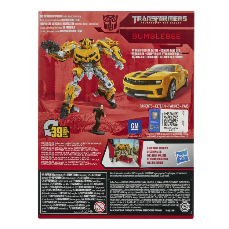 Transformers Studio Series 74 Deluxe Bumblebee with Sam - Action & Toy Figures -  Hasbro