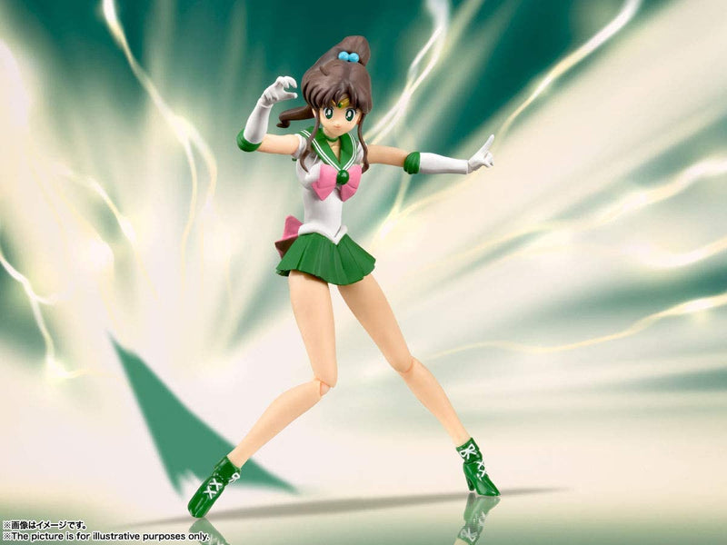 Sailor Jupiter - S.H.Figuarts  - Animation Color Edition- "Sailor Moon" - Action figure -  Bandai