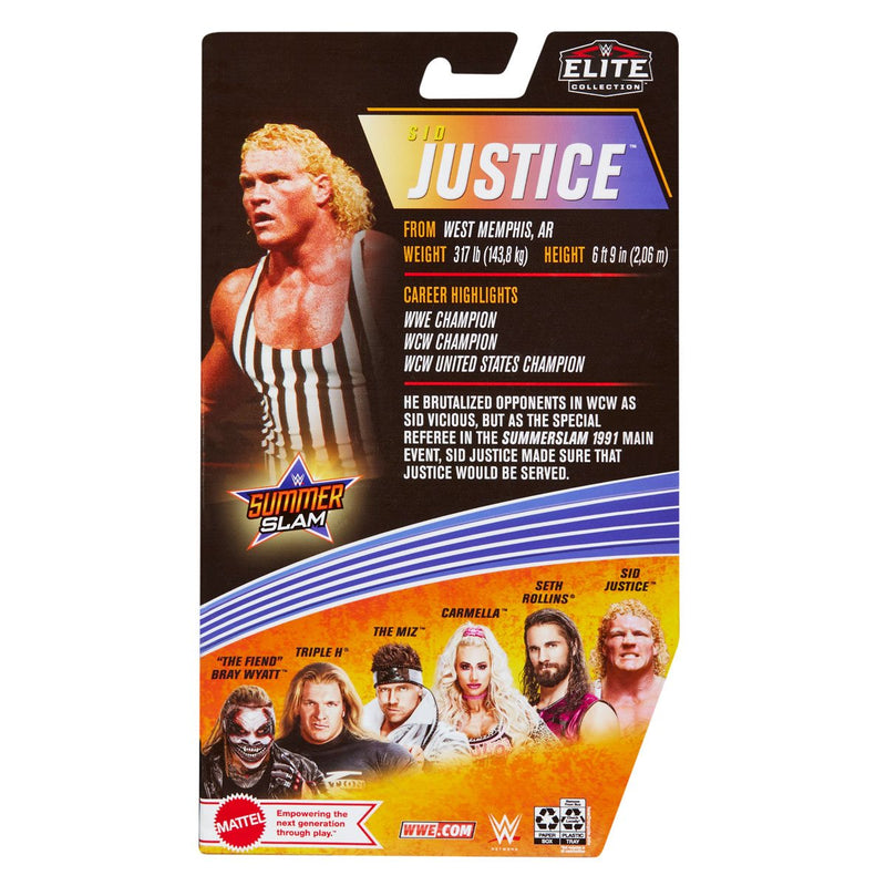 Sid Justice WWE Elite Collection Series 86 Action Figure - Action figure -  mattel