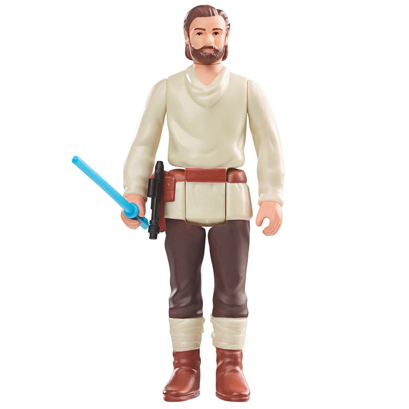 Star Wars The Retro Collection Obi-Wan Kenobi (Wandering Jedi) 3 3/4-Inch Action Figure - Action & Toy Figures -  Hasbro