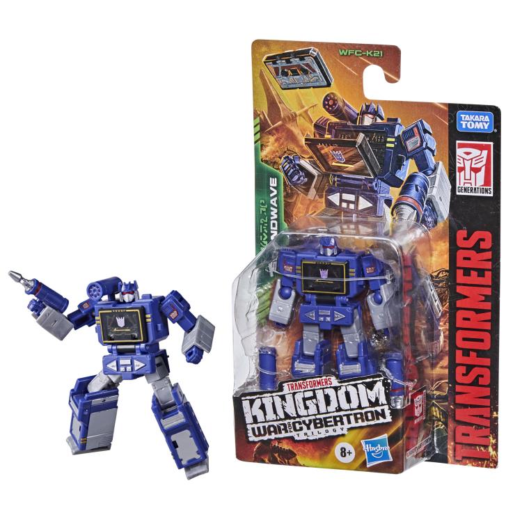 Transformers War for Cybertron: Kingdom Core Soundwave - Toy Snowman