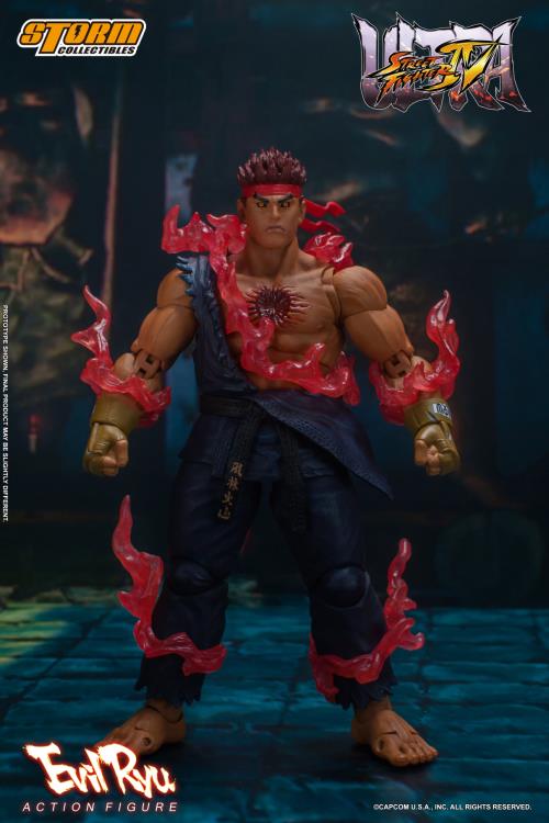 storm collectibles Ultra Street Fighter IV Evil Ryu 1/12 Scale Figure - Action & Toy Figures -  Storm Collectibles