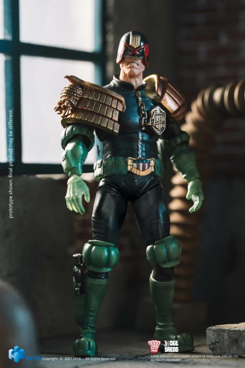 JUDGE DREDD PX 1/18 SCALE EXQUISITE MINI - Collectables > Action Figures > toys -  HIYA TOYS