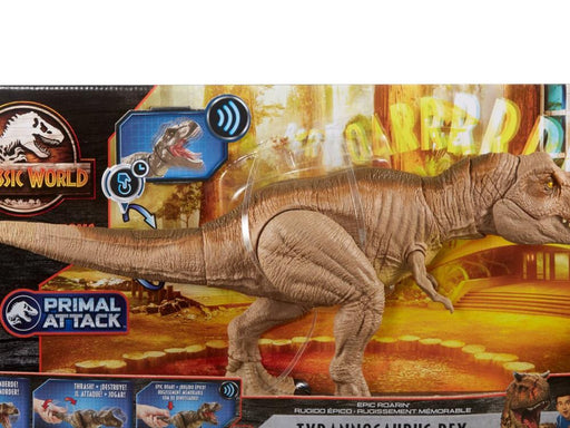 Tyrannosaurus Rex Jurassic World Epic Roaring'  Jurassic Park - Action & Toy Figures -  mattel