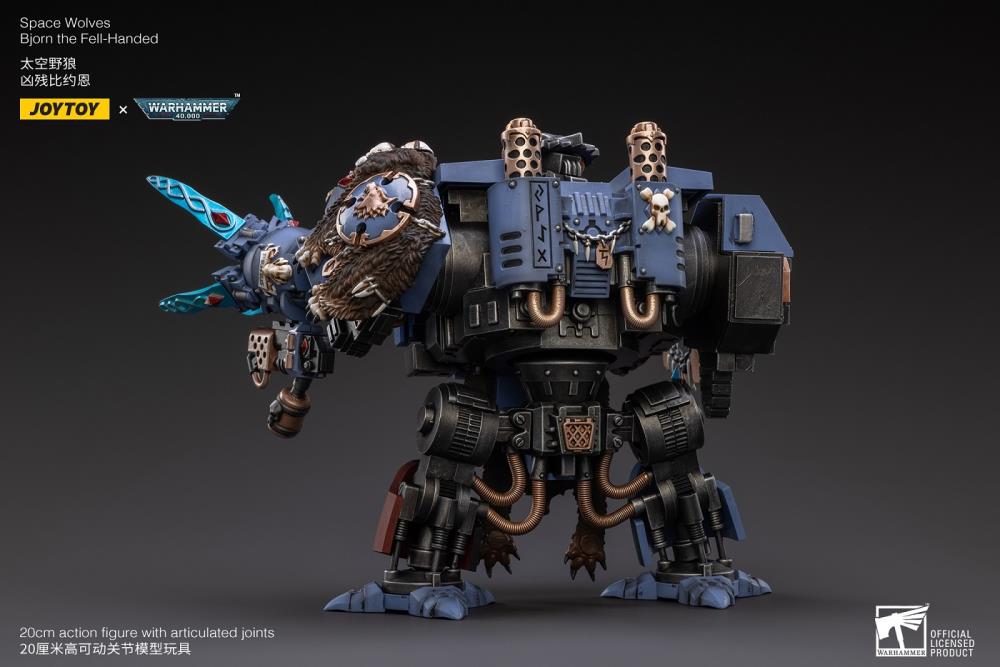 Warhammer 40k - Space Wolves - Bjorn The Fell-Handed - Collectables > Action Figures > toys -  Joy Toy