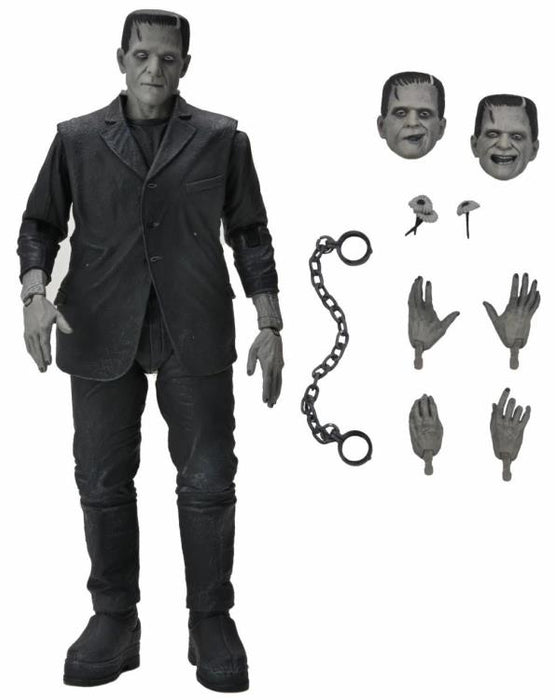 Universal Monsters Ultimate Frankenstein's Monster (Black & White) Figure - Action & Toy Figures -  neca