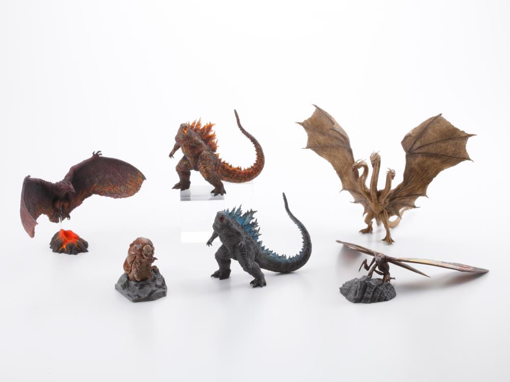 Godzilla: King of the Monsters Hyper Modeling Series Box of 6