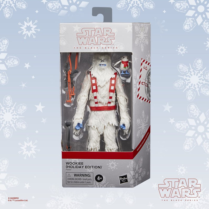 Star Wars The Black Series - Wookiee - Holiday Edition - Exclusive Figure -  -  Hasbro