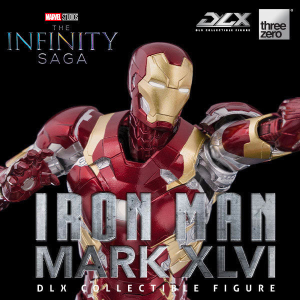 Iron Man Mark 46 - Marvel Studios: The Infinity Saga DLX — Toy Snowman