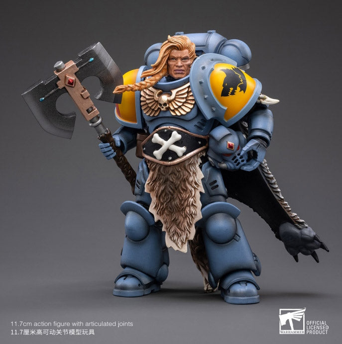 Warhammer 40K - Space Wolves - Claw Pack Leader Logan Ghostwolf - Action & Toy Figures -  Joy Toy