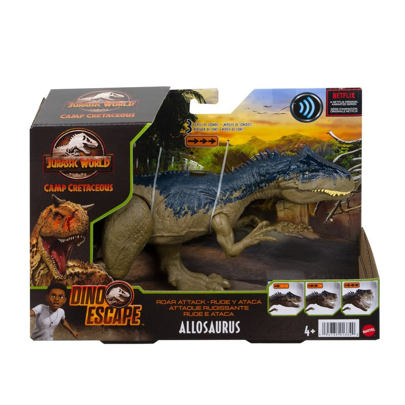 Jurassic World Roar Attack Allosaurus - Action figure -  mattel