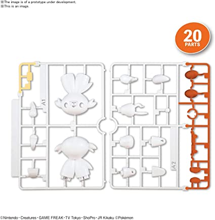 Pokemon scorbunny 05 (Sleeping Pose) Quick Model Kit - Action & Toy Figures -  Bandai
