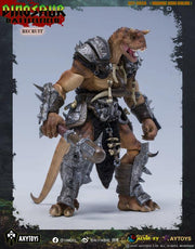 Dinosaur Battlefield Carnotaurus Warrior Recruit - Orange - 1/12 Scale Figure (preorder) - Collectables > Action Figures > toys -  AxyToys
