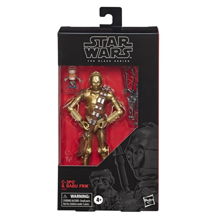 Star Wars: The Black Series C-3PO & Babu Frik Exclusive - Collectables > Action Figures > toys -  Hasbro