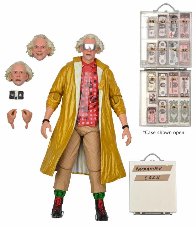 BACK TO THE FUTURE ULT DOC BROWN 2015 FIG 7'' (preorder) - Toy Snowman