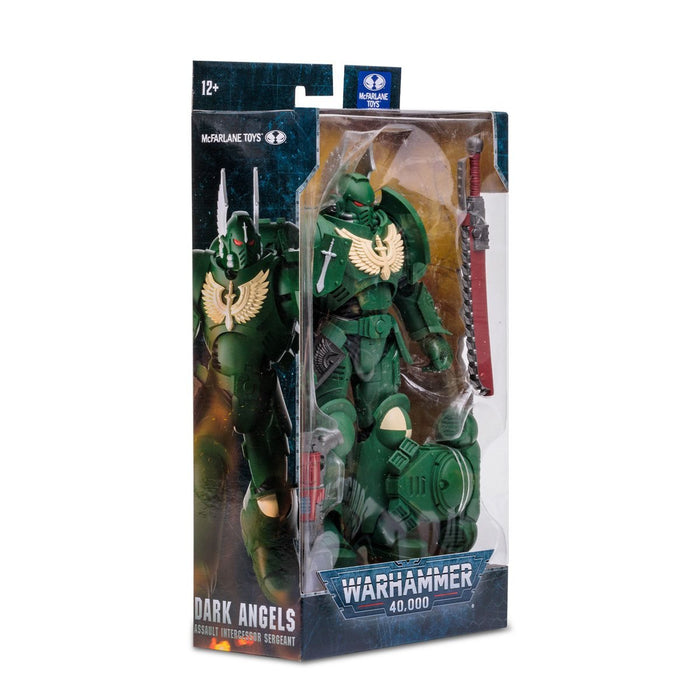 Warhammer 40,000 Wave 5 Dark Angels Assault Intercessor Sergeant 7-Inch Scale Action Figure -  -  McFarlane Toys