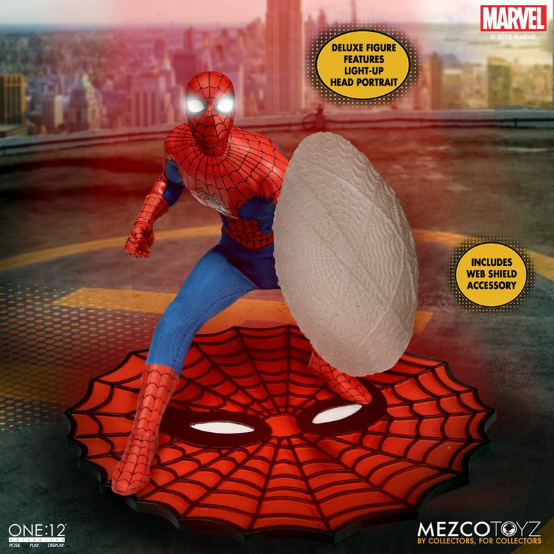 Amazing Spider-Man One:12 Collective Deluxe Edition (preorder) - Action & Toy Figures -  MEZCO TOYS