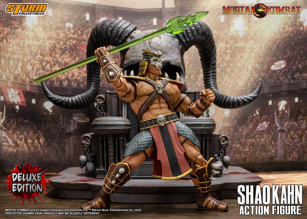 Storm Collectibles - Mortal Kombat Shao Kahn - Deluxe - 1/12 Scale