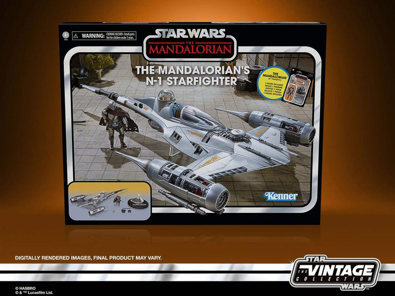 Star Wars: The Vintage Collection The Mandalorian's N-1 Starfighter  (preorder Dec/Jan) - Collectables > Action Figures > toys -  Hasbro