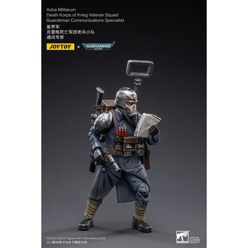Warhammer 40K - Death Korps of Krieg Veteran Squad Guardsman - Communication Specialist - Action & Toy Figures -  Joy Toy