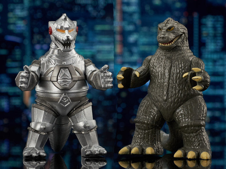 Godzilla Vinimates Mechagodzilla & Godzilla (1962) Two-Pack | Toy Snowman