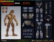 Dinosaur Battlefield Carnotaurus Warrior Veteran - Orange - 1/12 Scale Figure (preorder) - Collectables > Action Figures > toys -  AxyToys