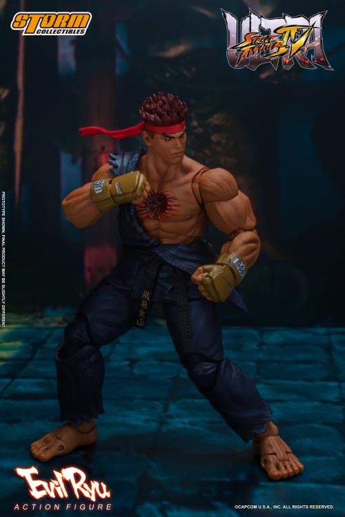 storm collectibles Ultra Street Fighter IV Evil Ryu 1/12 Scale Figure - Action & Toy Figures -  Storm Collectibles