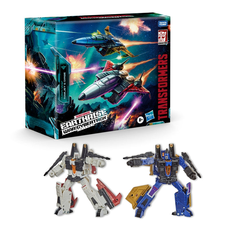 (preorder ETA Sept/Oct ) Transformers Generations War for Cybertron Earthrise Voyager WFC-E27 Seeker Elite 2-Pack exclusive - Toy Snowman