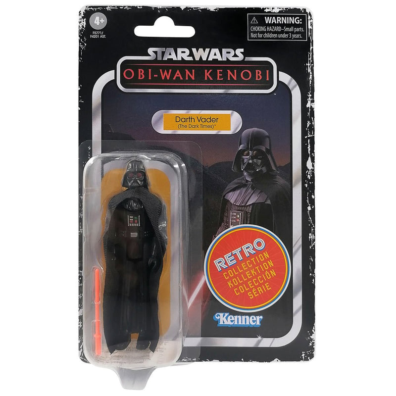 Star Wars The Retro Collection Darth Vader (The Dark Times) 3 3/4-Inch Action Figure - Action & Toy Figures -  Hasbro