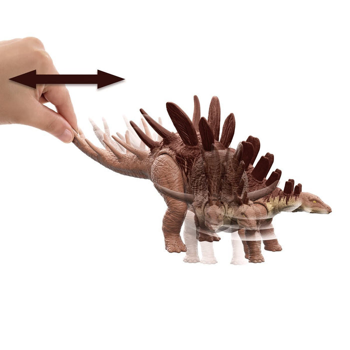 Jurassic World Roar Attack Kentrosaurus - Action figure -  mattel