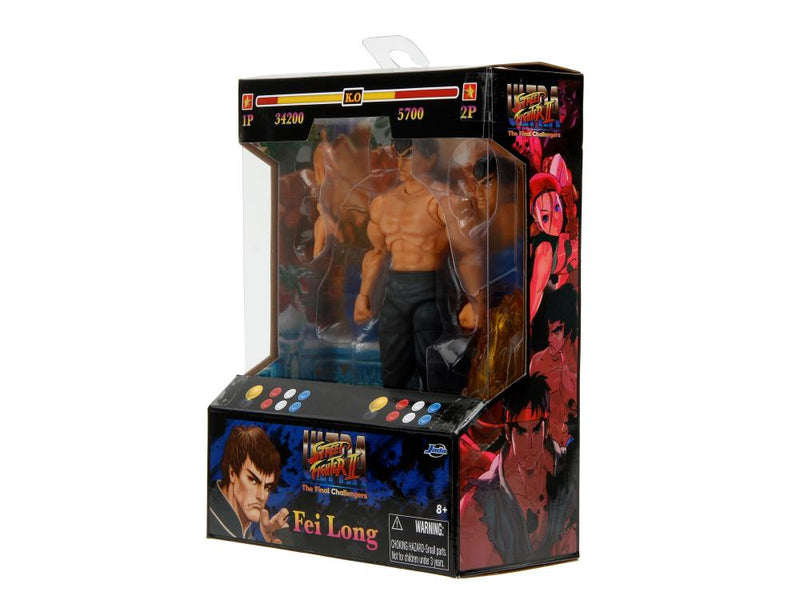 Ultra Street Fighter II: The Final Challengers Fei Long 6-Inch Action Figure (preorder Q3) - Collectables > Action Figures > toys -  Jada Toys