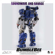 Threezero Soundwave and Ravage Bumblebee DLX Scale Collectible Series - Toy Snowman