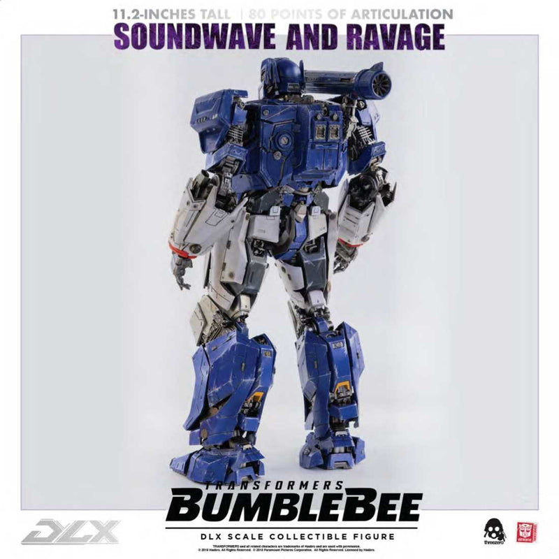 Threezero Soundwave and Ravage Bumblebee DLX Scale Collectible Series - Toy Snowman