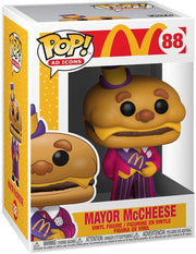 Funko Pop! Ad Icons: McDonald's - Mayor McCheese 88 - Funko -  Funko Pop!