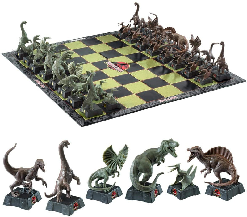 JURASSIC PARK CHESS SET - Toy Snowman