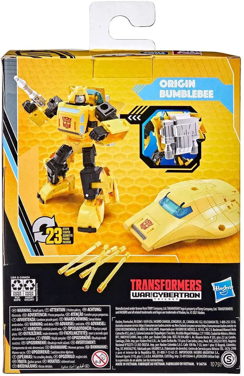 Transformers Buzzworthy Bumblebee - Origin Bumblebee - Action & Toy Figures -  Hasbro