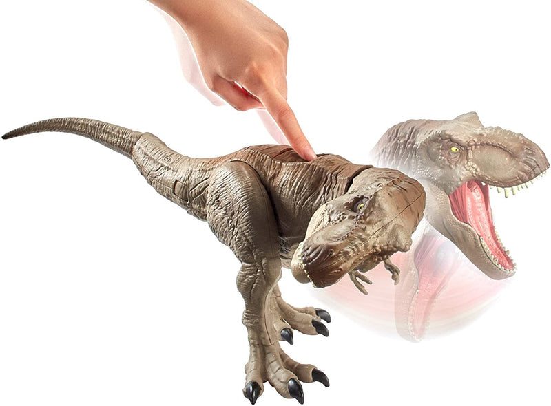 Jurassic World Bite 'n Fight Tyrannosaurus Rex - Action & Toy Figures -  mattel