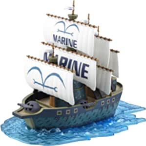 One Piece Grand Ship Collection  MARINE WARSHIP Model Kit - Collectables > Action Figures > toys -  Bandai