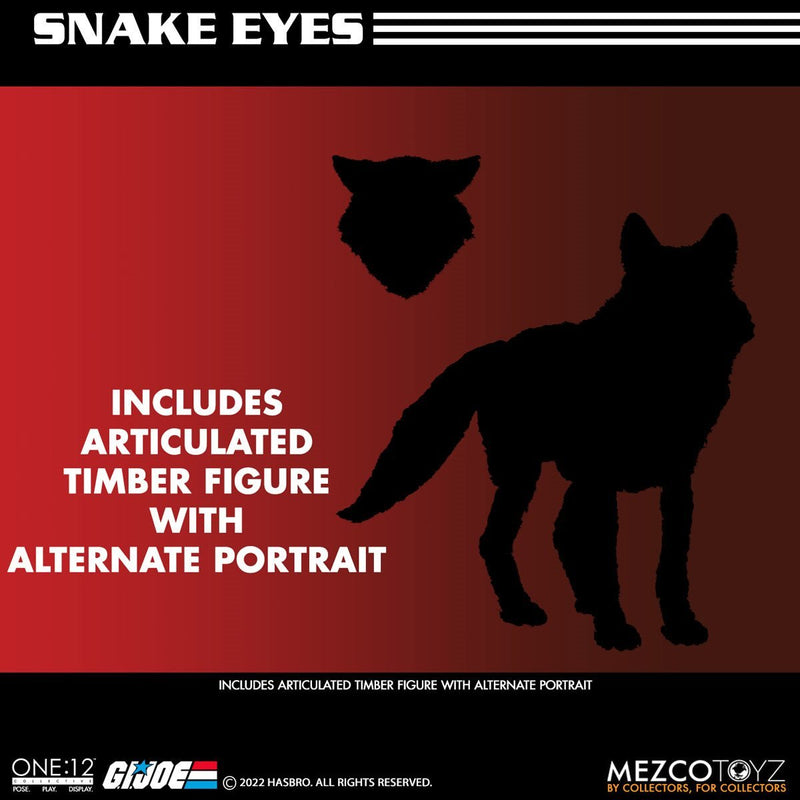 G.I. Joe: Snake Eyes One:12 Collective Deluxe Edition (PREORDER) - Action & Toy Figures -  MEZCO TOYS