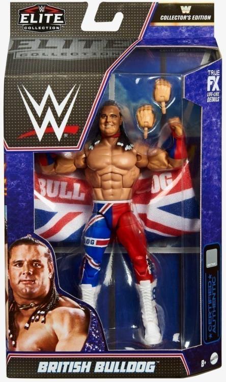 WWE Elite Collection Series 94 The British Bulldog - Action & Toy Figures -  mattel