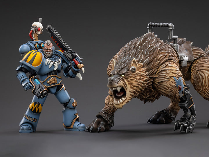 Warhammer 40K-  Space Wolves - Thunderwolf Cavalry Bjane - Collectables > Action Figures > toys -  Joy Toy