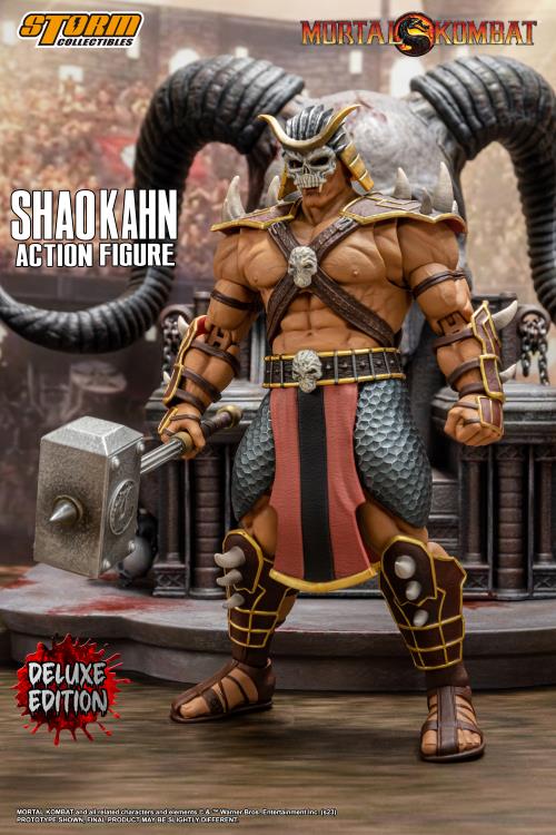 Mortal Kombat Shao Kahn - Deluxe - 1/12 Scale (preorder ETA Q3) - Collectables > Action Figures > toys -  Storm Collectibles