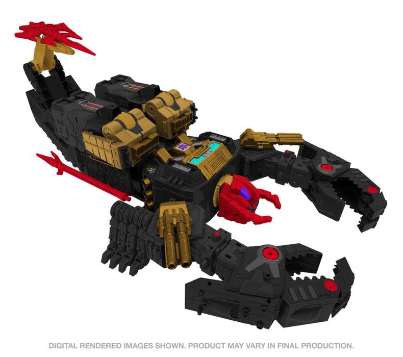 (preorder ETA Dec) Transformers Generation Select titan Black Zarak Exclusive - Toy Snowman