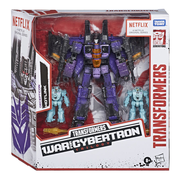 Transformers War for Cybertron Series-Inspired Decepticon Hotlink 3-Pack - Collectables > Action Figures > toys -  Hasbro