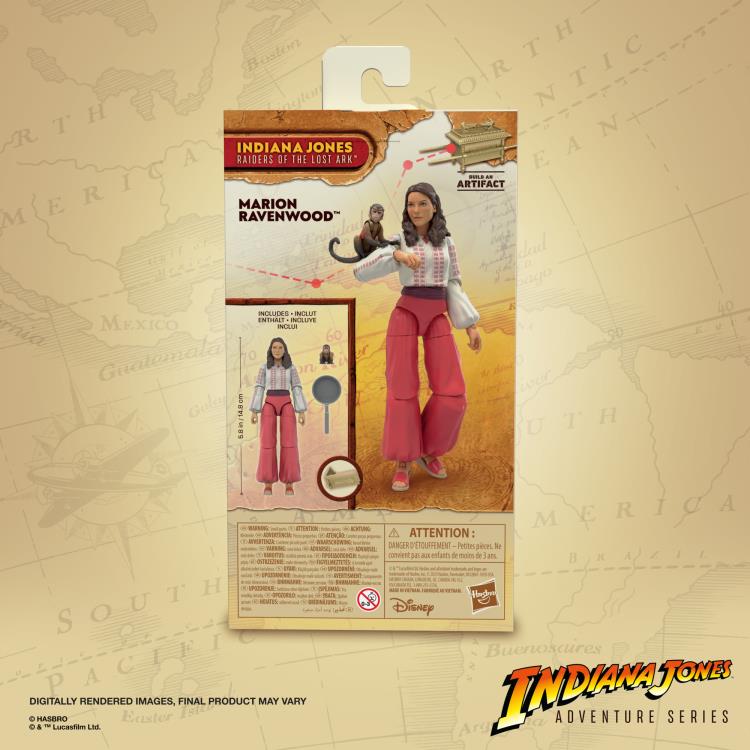 Indiana Jones Adventure Series Marion Ravenwood (Preorder ETA April) - Collectables > Action Figures > toys -  Hasbro