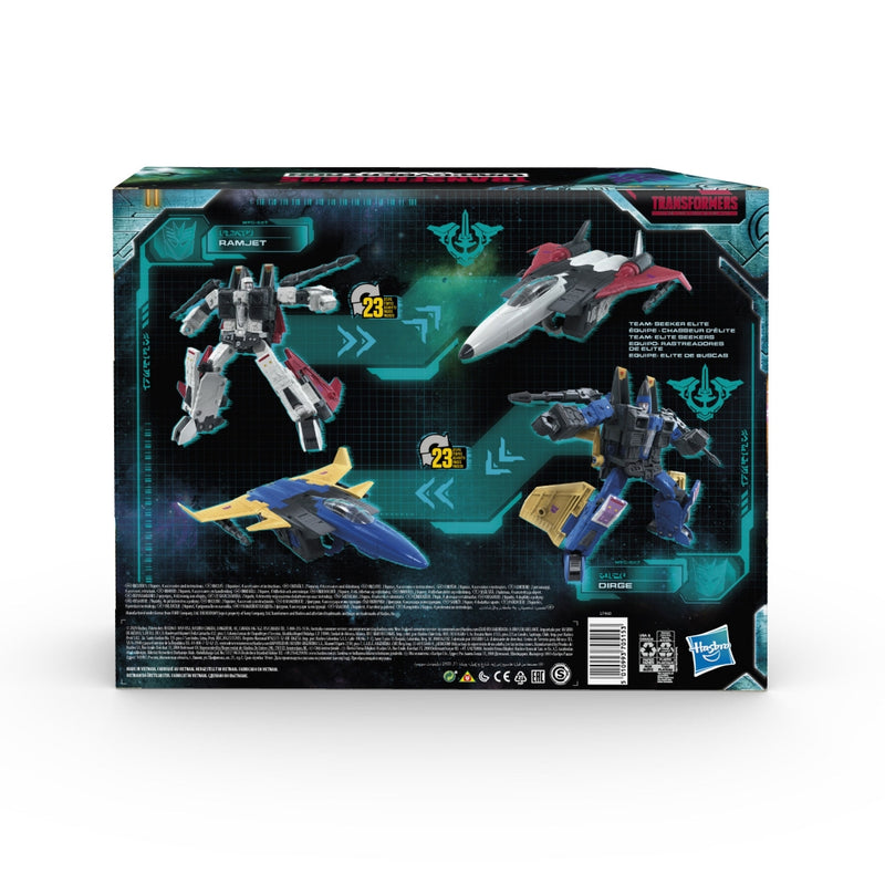(preorder ETA Sept/Oct ) Transformers Generations War for Cybertron Earthrise Voyager WFC-E27 Seeker Elite 2-Pack exclusive - Toy Snowman