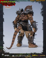 Dinosaur Battlefield Carnotaurus Warrior Veteran - Orange - 1/12 Scale Figure (preorder) - Collectables > Action Figures > toys -  AxyToys