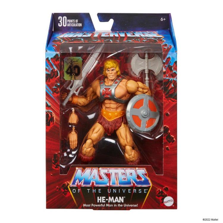 Masters of the Universe 40th Anniversary Masterverse He-Man - Collectables > Action Figures > toys -  mattel